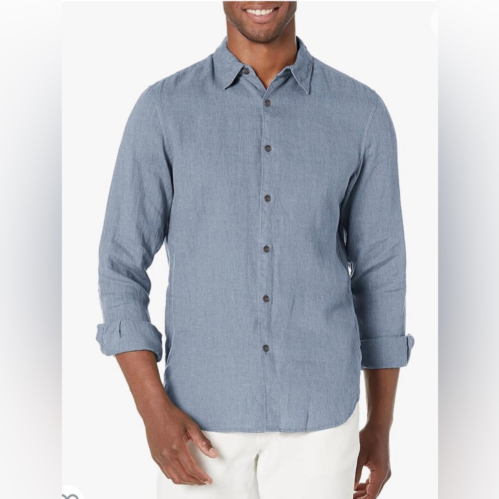 THEORY Summer Linen Irving Shirt perfect for summer wear day and night